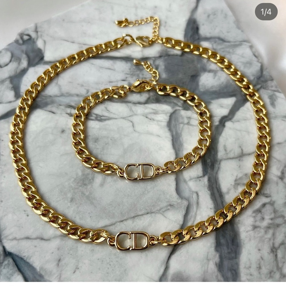 NWT designer inspired choker necklace sterling silver non fading weekend price - Picture 9 of 9